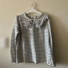 branshes ストライプ柄長袖カットソー 150cm