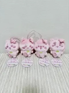 ちいかわ ぬいぱれっと～さくらいろ～① マスコット 全4種セット
