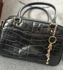 Fabulously New York ブラックハンドバッグ