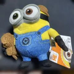 303ユニバーサルスタジオ　USJ ミニオン　ボブ　ティム　ぬいぐるみダグ付き