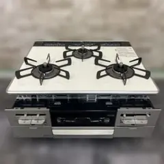 リンナイ未使用品2025年10月製 都市ガス ガラストップ R1633F0W1V 