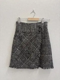 Apuweiser-riche チェック柄ミニスカート サイズ1