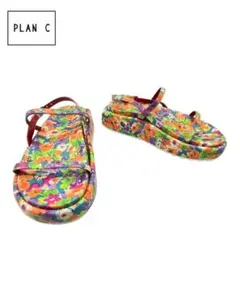 ★美品/定価8万★ プランシー 花柄 ストラップ 24cmのサムネイル