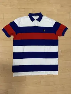 Polo Ralph Lauren ストライプポロシャツ XL