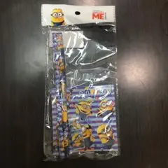 新品未使用　ミニオンズ文房具　3点セット