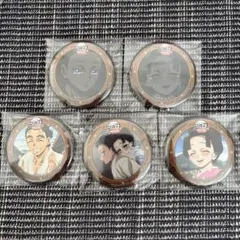 【5点セット】 鬼滅の刃 コラボレーションカフェ 第四期　缶バッジ