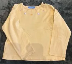 familiar イエロー 長袖カットソー　110㎝