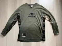 た*し様 AAPE BY A BATHING APE 長袖カットソー カーキ Sのサムネイル