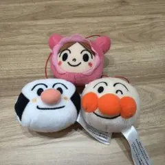 お値下げ それいけ！アンパンマンまんまるフェイスマスコット3種類