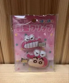 クレヨンしんちゃん ぷくぷく３Ｄ前髪クリップ 2個セット