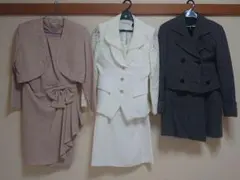 卒業・入学スカートセットアップ3着セット
