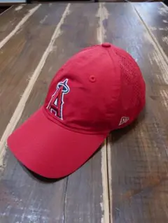 New Era ロサンゼルス・エンゼルス キャップ レッド