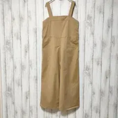 GU ジーユー (L)　サロペット　ポケットあり