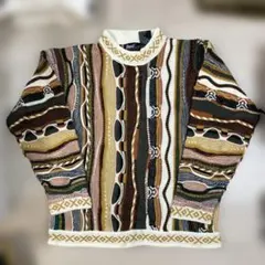 焼*ば様 【最高傑作】Sforza 3Dニット セーター 圧巻の立体編み ウール ヨ*ト様 【最高傑作】Sforza 3Dニット セーター 圧巻の立体編み ウール