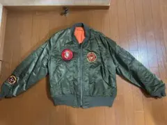 【最終値下げ】　コリンズ　MA-1 L　MADE　IN　USA メンズ　MA-1