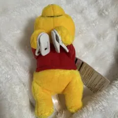 ディズニー　くまのプーさん　肩のせ　クリップ　ぬいぐるみ　ボールチェーン