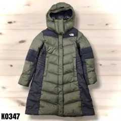 ★ノースフェイス 美品 ダウンジャケット XL カーキ 韓国限定 K0347