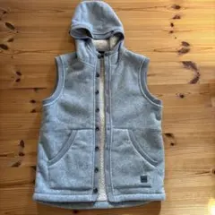 THE NORTH FACE フード付きベスト サイズ95 グレー