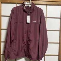 ワインカラー ナイロンジャケット LL
