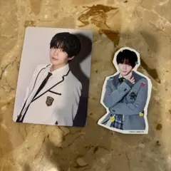 なにわ男子 HARDWORK 長尾謙杜トレカ ステッカー