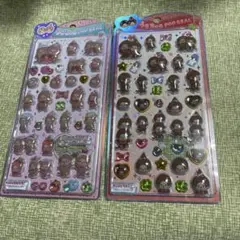 うるちゅるポップシール　モンチッチ2シートセット