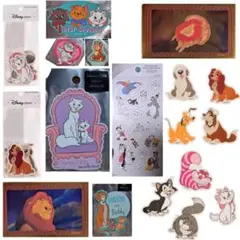 ディズニーストア ディズニーキャッツ＆ドッグス ステッカーセット