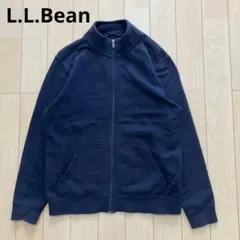 L.L.Bean エルエルビーン　スウェット　ジップジャケット　ネイビー L