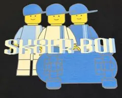 LEGO レゴ SK8ER BOI Tシャツ ブラック L 古着のサムネイル