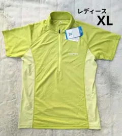 【新品タグ付】mont-bell クール ショートスリーブジップシャツ XL