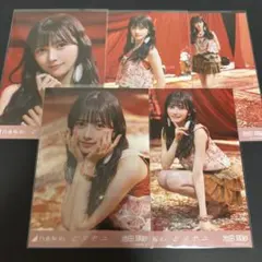 池田瑛紗 乃木坂46 ビリヤニ 個別 生写真 5種 コンプ