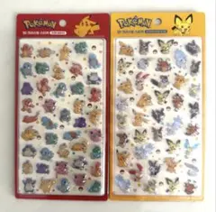 【韓国限定】【正規品】ポケモン シール 3D バブルステッカー ©マーク 2枚