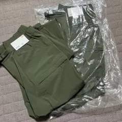ユニクロ ギアパンツ メンズ オリーブ M 2枚セット