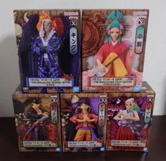ONE PIECE ワノ国 フィギュア5体セット