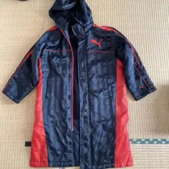 PUMA ベンチコート　サッカー　ウィンドブレーカー