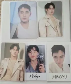 SEVENTEEN　 MINGYU フォトカード 5枚セット