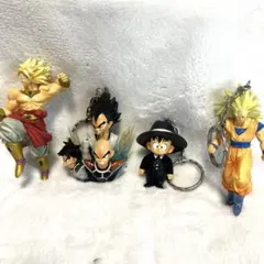 ハイクオリティキーホルダー　ドラゴンボール フィギュア　孫悟空　スーツ　少年期