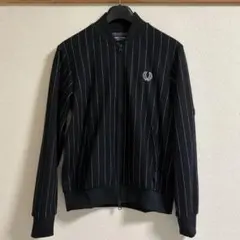 【日本製】FRED PERRY トラックジャケット 黒 XSのサムネイル