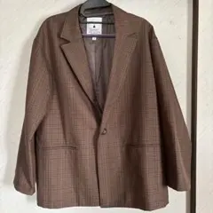 niko and... チェック柄 テーラードジャケット サイズ3