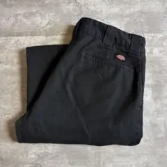 ディッキーズ カーゴパンツ 36×30 ブラック レギュラーストレートメンズ古着