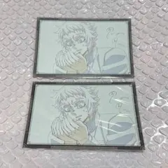 鬼滅の刃 ダイニング お楽しみくじ おすそ分け ポストカード 獪岳 2枚