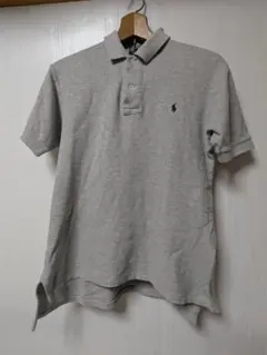 POLO ラルフローレン ポロシャツ　グレーМサイズ