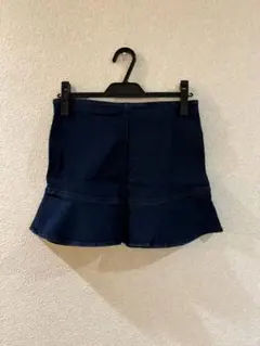 ZARA Trafaluc ダークブルー フレアミニスカート サイズ36