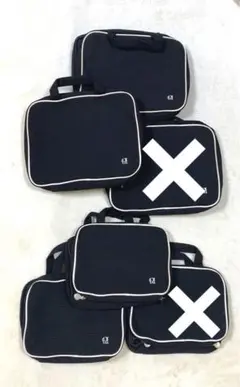 ピーチジョン　フックトラベルポーチ　ブラック　ポーチ　4個セット　お得