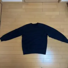 UNIQLO ネイビー クルーネックスウェット