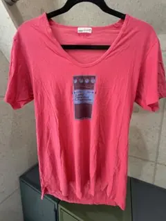 LAD MUSIAN Tシャツ ピンクのサムネイル