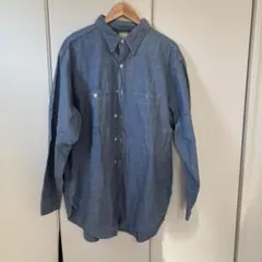 u*t様 40s 5Brother グレーシャンブレーシャツ ヴィンテージ マチ 40s 5Brother グレーシャンブレーシャツヴィンテージ マチ付き 襤褸
