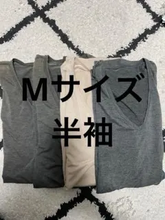 ヒートテックVネック半袖 Mサイズ 4枚