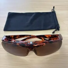 EDWIN 愛德恩 偏光太陽眼鏡 覆蓋式 棕色