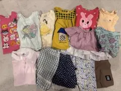 80㎝　女の子　　半袖　夏服　まとめ売り　保育園着　プティマイン
