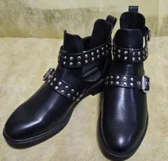 【新品】スタッズ ショートブーツ H＆M